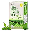 Fusion Select Organic Green Tea - Fresh Drink with Mild & Bright Flavor - Easy to Brew - Relaxing Tea Beverages with Antioxidant Support - 100