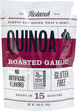 Roland Foods Roasted Garlic Seasoned Quinoa, 5.46 Ounce, Pack of 1