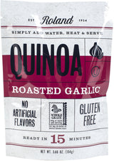 Roland Foods Roasted Garlic Seasoned Quinoa, 5.46 Ounce, Pack of 1