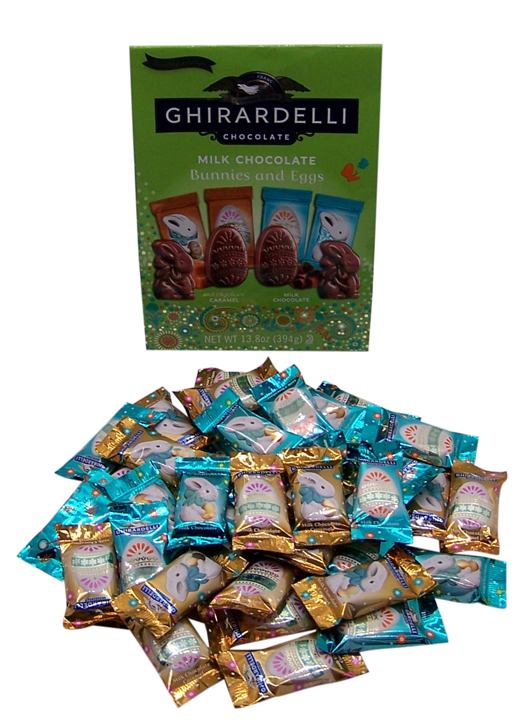 Ghirardelli Milk Chocolate Bunnies and Eggs