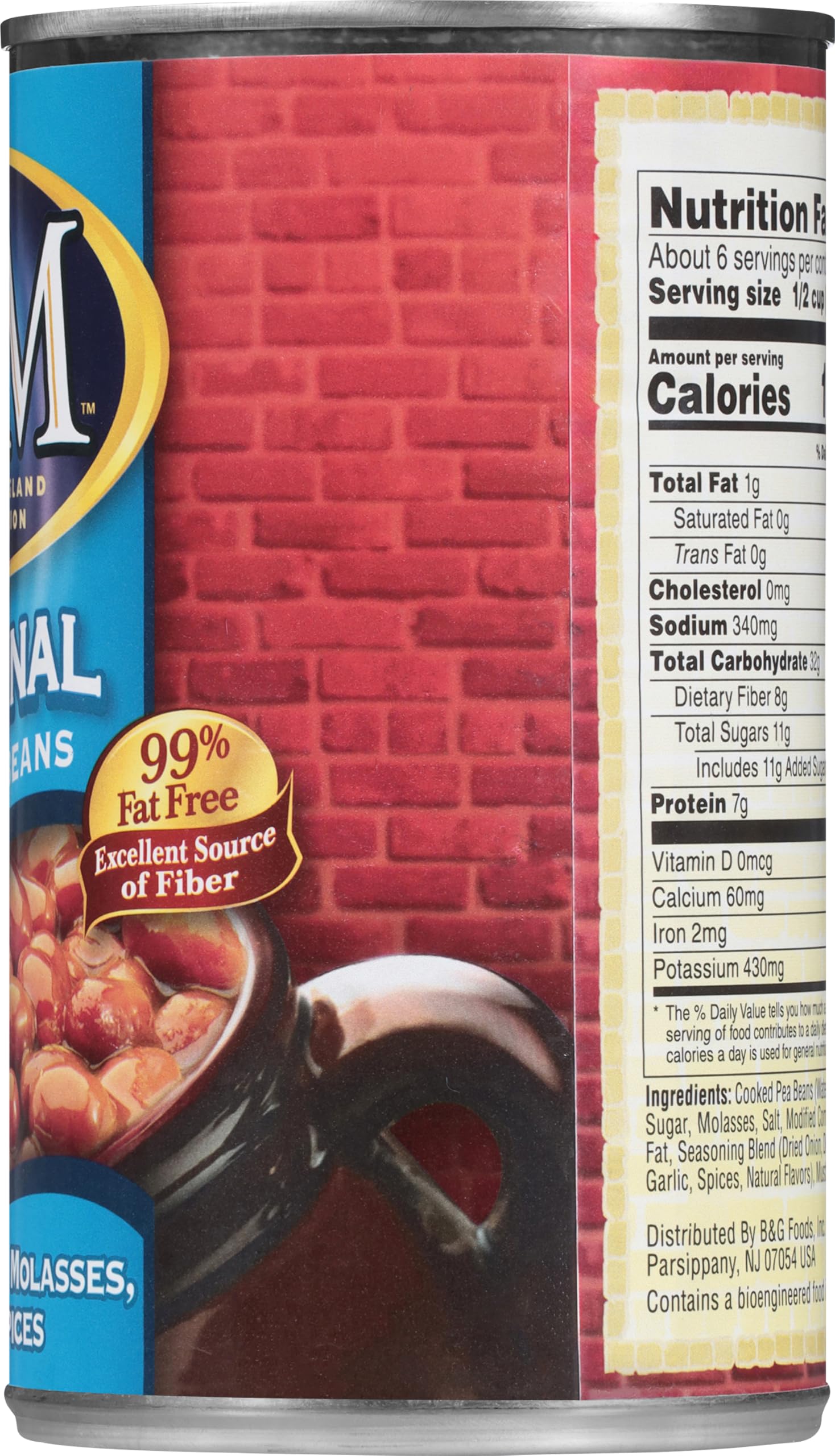 B&M Baked Beans, Original Flavor, 28 Ounce Can