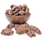NY Spice Shop Apple Pie Pecans - 1 Pound Candied Whole Pecans Bulk - Healthy Snacks Mix Proteins - Crunchy Delicious Treat
