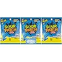 Sour Patch Kids (Pack of 3) Soft and Chewy Candy bundled by SUPERDEALS with Mystery Gift (8 oz, Blue Raspberry)