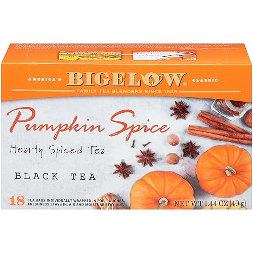 Bigelow Tea Pumpkin Spice Tea 18 Count