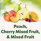 DEL MONTE FRUIT CUP Snacks, Family Pack, No Sugar Added, 12-Pack, 4 oz
