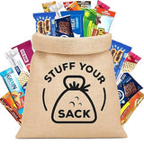 Snack Bar Variety Box - 50 Count Protein and Energy Bars Assortment - Individually Wrapped Breakfast, Meal Replacement & Snack Bars by Stuff Your Sack