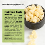 NUTS U.S. - Dried Pineapple Dices | No Added Colors and No Artificial Flavors | NON- GMO | Packed In Resealable Bags!!! (2 LBS)