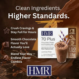 HMR 70 Plus Shake & Pudding Mix | Meal Replacement Powder | Lactose-Free | 15g Protein | Easy to Make | Low Calorie (7.35 Ounce (Pack of 1)