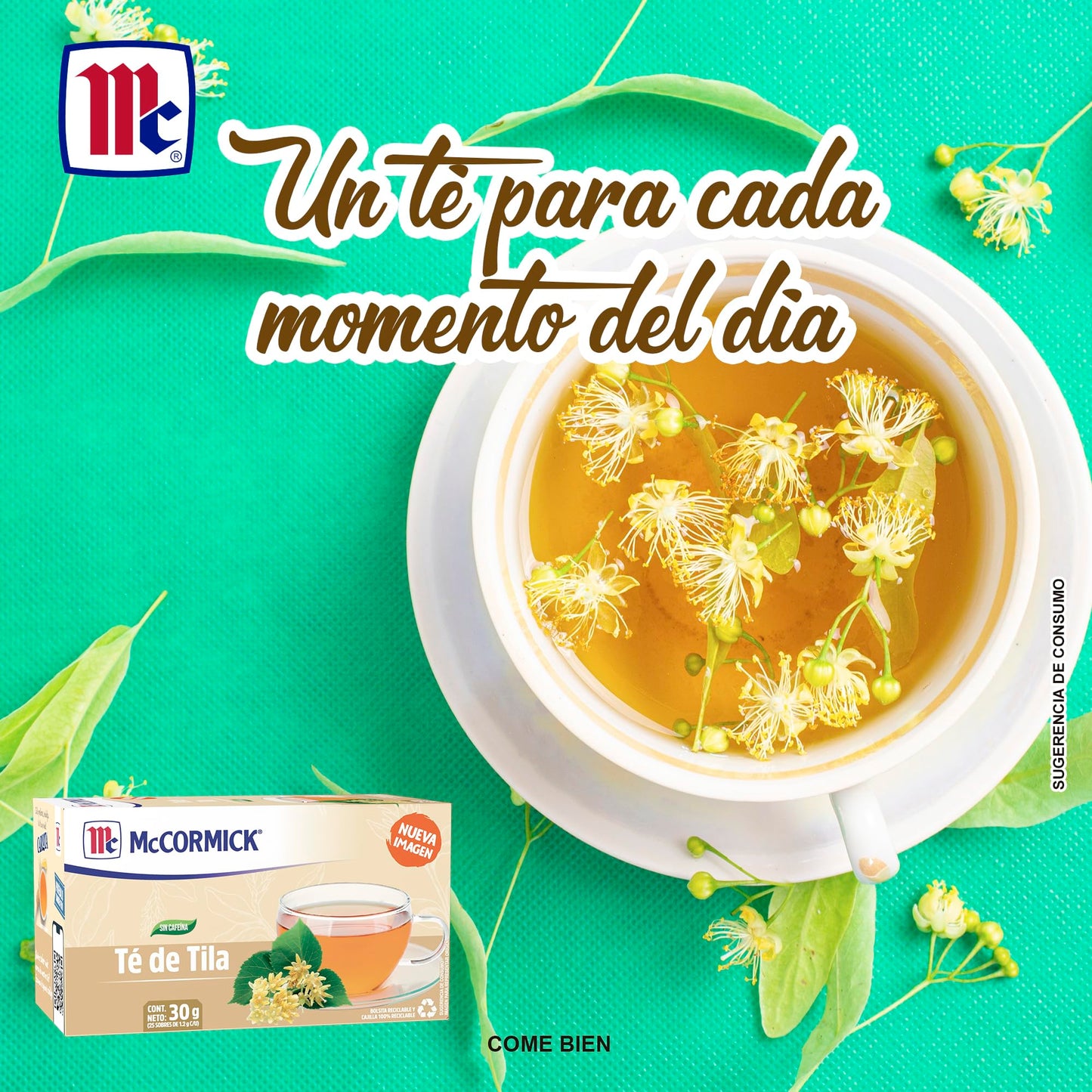 McCormick Linden Flower Tea, 25-count (Pack of6)
