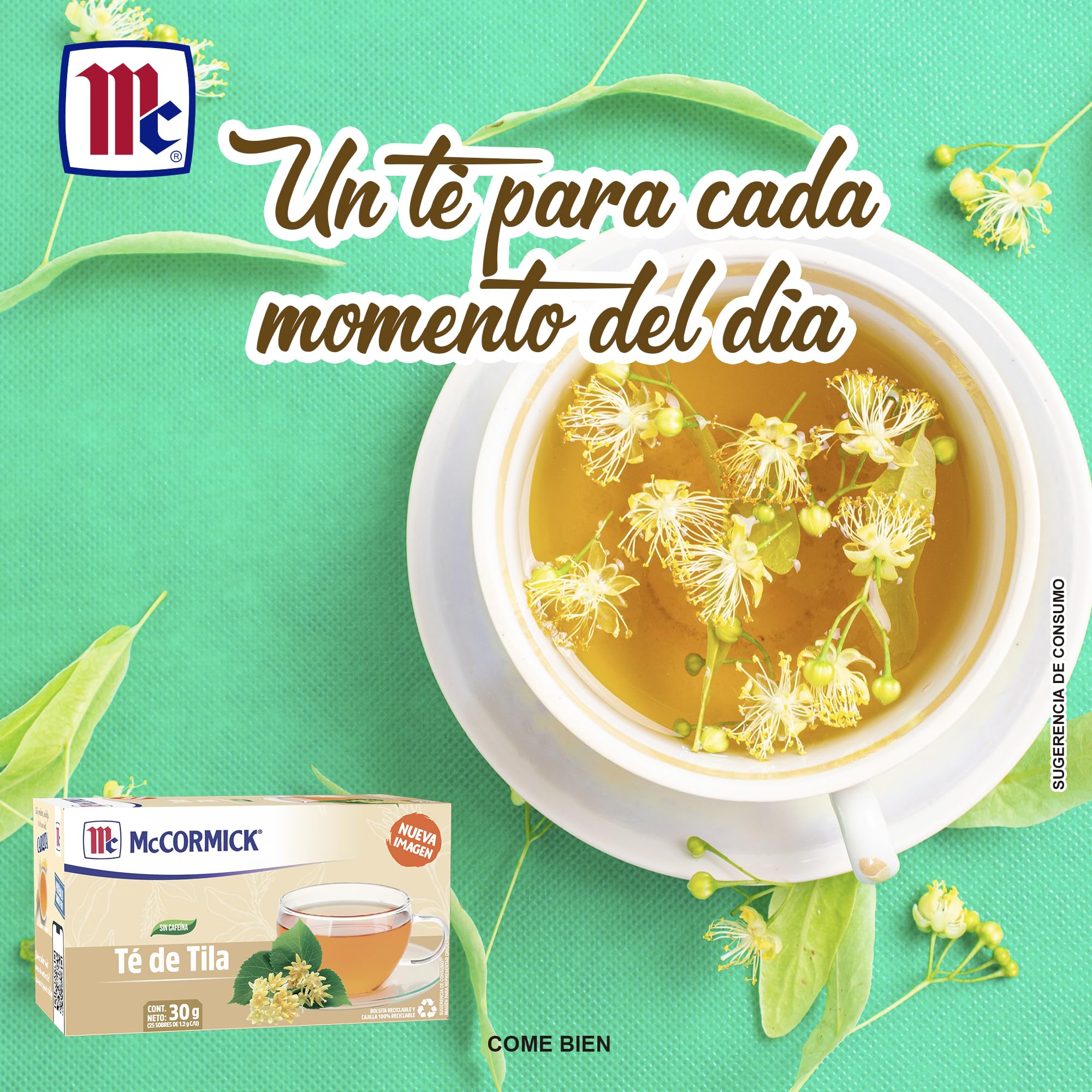 McCormick Linden Flower Tea, 25-count (Pack of6)