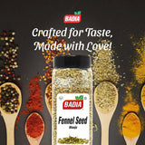 Badia Fennel Seed Whole, 14 oz - Whole Seeds, Mild Sweet Flavor, Gluten Free, Kosher