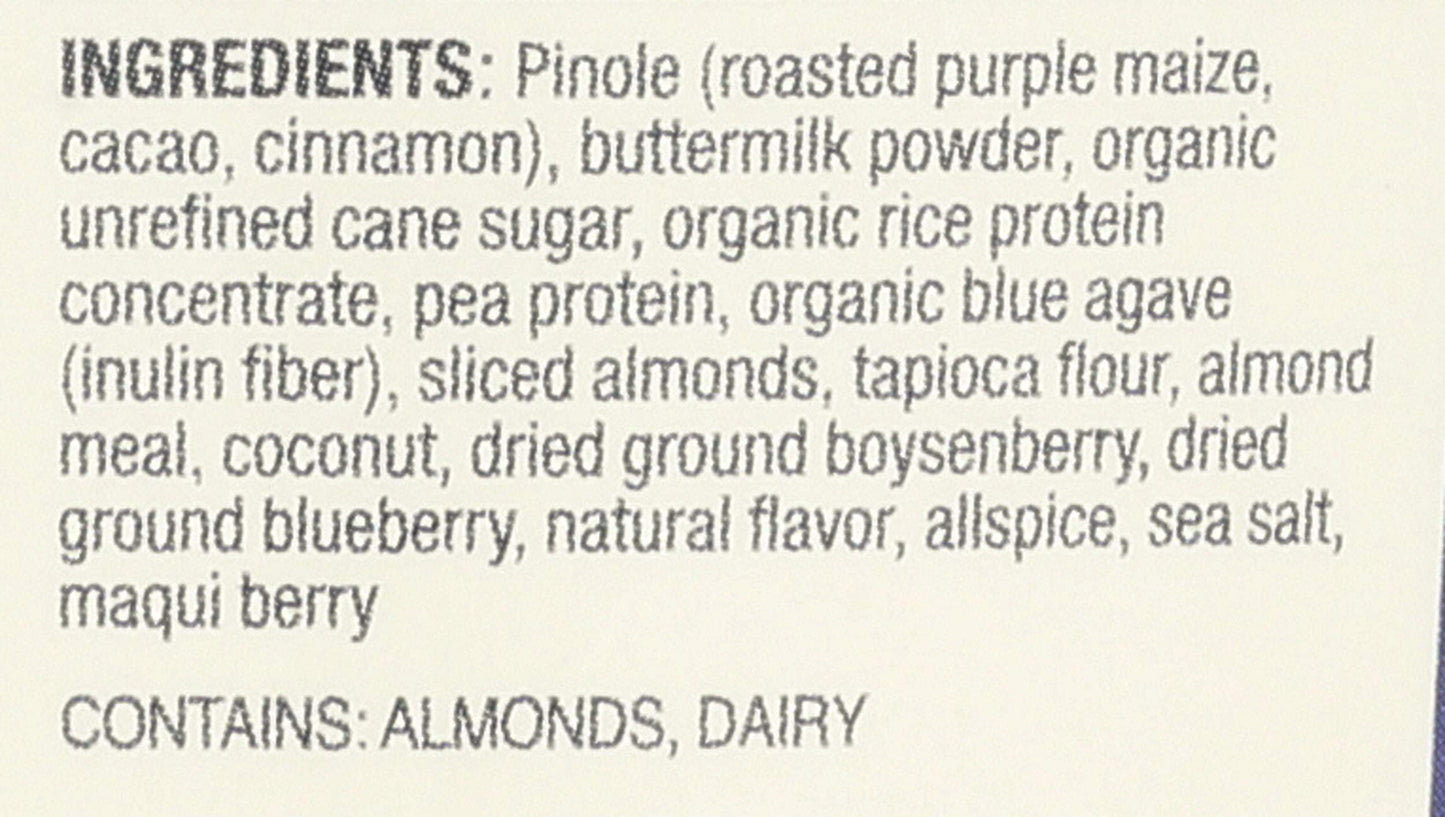 PURELY PINOLE Cereal Cup Maqui Berry Coconut Almond, 1.1 OZ