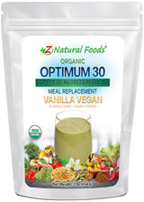 Optimum 30 Organic Vanilla Vegan Meal Replacement Powder