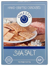 ONESTO Sea Salt Crackers, 4 OZ
