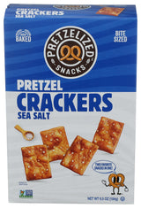 Pretzelized, Sea Salt Pretzel Crackers, 6.5 Ounce
