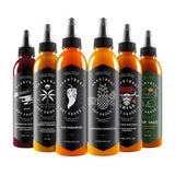 Heartbeat Hot Sauce Co. | Complete Variety Pack - Camp Sauce, Pineapple, Red & Mango Habanero, Blueberry Habanero, Shiitake Szechuan, 6 oz. 6 pack