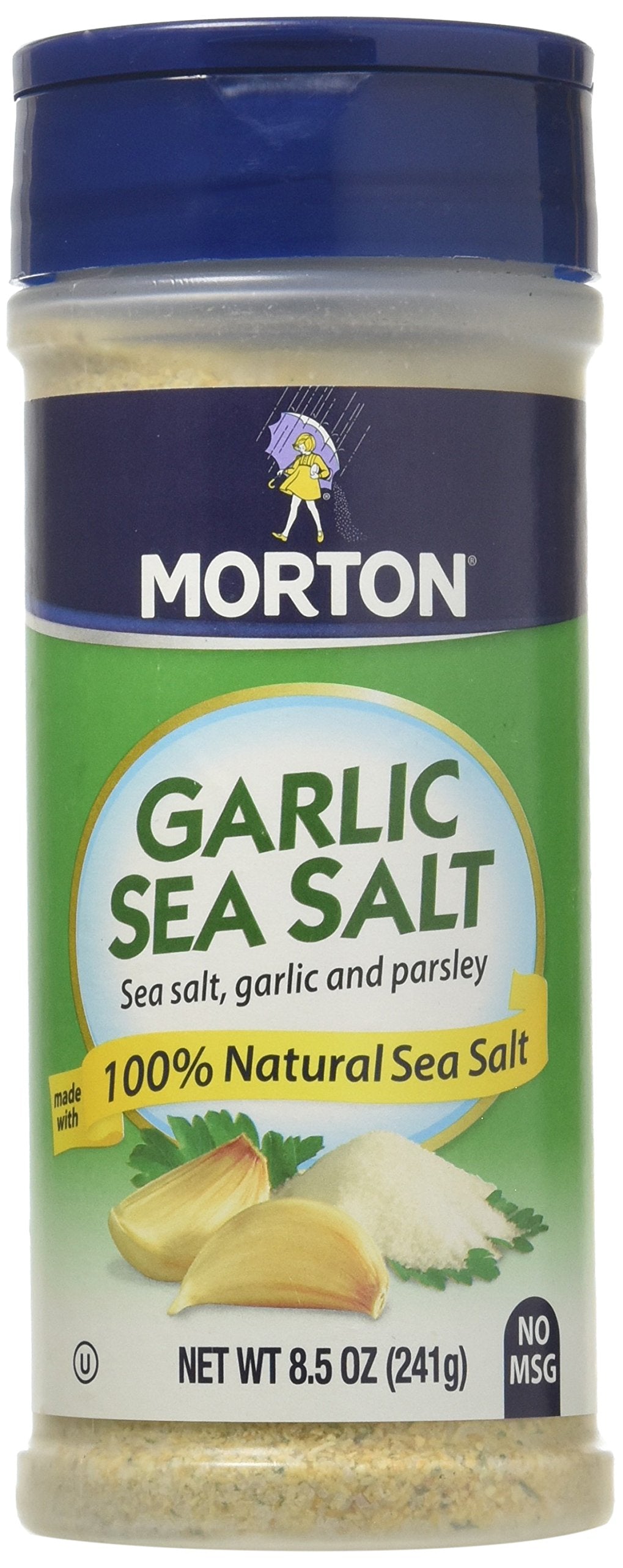 Mortons Sea Salt & Garlic, 8.5 oz