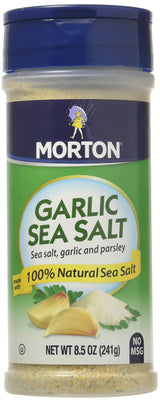 Mortons Sea Salt & Garlic, 8.5 oz