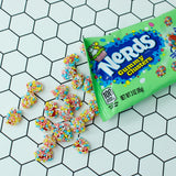 2025 Easter Nerd Gummy Clusters, Assorted Fruit Flavored Crunchy Chewy Candies, Basket Stuffer Treats, 3 Ounces (Pack of 2)