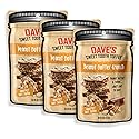 Dave's Sweet Tooth Toffee - Peanut Butter Crunch Toffee Gift Set (4 oz. x 3) - Homemade & Handmade Peanut Butter Gourmet Soft Toffee with Real Butter