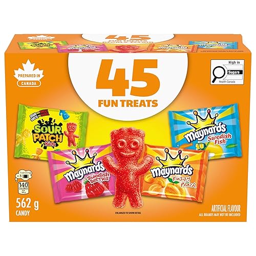 Maynards Halloween Candy, 45ct, 562g, Imported from Canada}