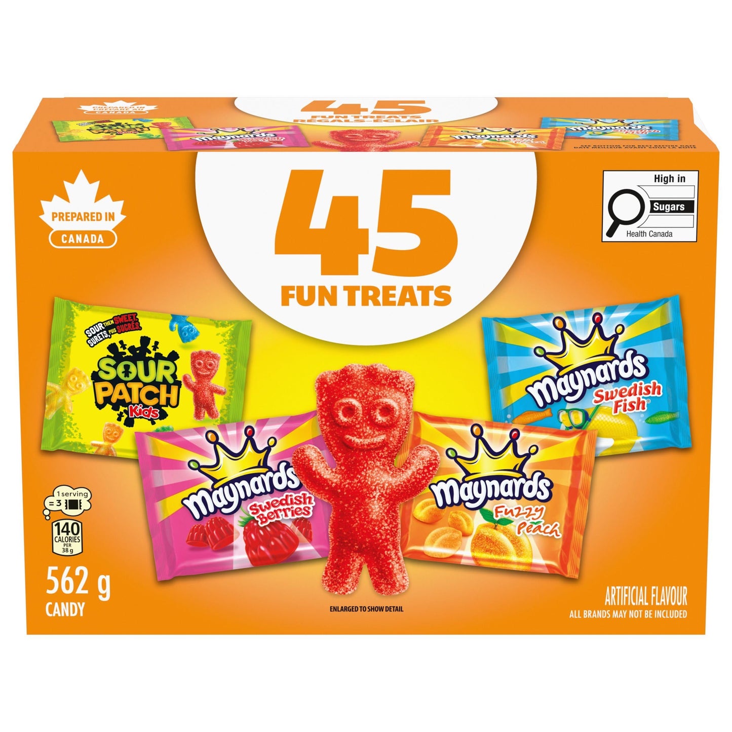 Maynards Halloween Candy, 45ct, 562g, Imported from Canada}