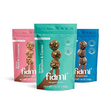 Fidmi Snack Protein Energy Balls Assorted Pack | Vegan - Gluten Free - Plant Based - Superfoods (Maca, Spiruline, Cacao) - All Natural Ingredients