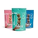 Fidmi Snack Protein Energy Balls Assorted Pack | Vegan - Gluten Free - Plant Based - Superfoods (Maca, Spiruline, Cacao) - All Natural Ingredients