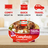 Hormel Compleats Meatloaf & Gravy with Mashed Potatoes, 9 Ounce