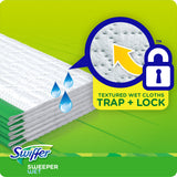 Swiffer Sweeper Wet Mopping Pad Refills for Floor Mop Open Window Fresh Scent 12 Count(Pack of 6)