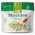 NUDEGREENS Freeze-Dried Moringa Leaf Powder | Rich in Antioxidants, Immune Vitamins, Minerals & Plant Protein | Perfect for Moringa Tea, Moringa Drink
