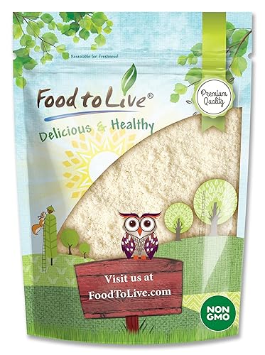 Food to Live - Blanched Almond Flour, 2 Pounds - Finely Milled, Raw, Vegan, Keto, Paleo. Good Source of Fiber, Protein, Vitamin E, Copper.