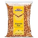Rani Almonds, Raw Whole With Skin (uncooked, unsalted) 14oz (400g) ~ All Natural | Vegan | Gluten Friendly | Kosher | Fresh Product of USA ~