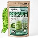Matcha Powder for Latte, Smoothies and Recipes, Organic Japanese Matcha Powder, Culinary Grade Green Tea Powder 3.5 oz/100g ? USDA & JAS Organic by