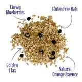 Laura's Gourmet Granola BlueBerry Bliss Crunch, 12 oz - 3packs, Gluten-Free Oats, Vegan, Dairy & Soy Free Snack, Organic Agave, Chewy Blueberries