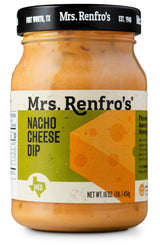 Mrs. Renfro's Nacho Cheese Sauce, 16 oz Jar (Pack of 1) - Creamy Ready-to-Serve Cheese Dip for Tortilla Chips, Nachos, Pretzels, Fries, Tacos