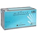Adenna Miracle 4 mil Powder-Free Nitrile Exam Gloves, Medical Grade, Blue, X-Small, Box of 200