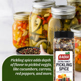 Badia Extra Fancy Pickling Spice Mix, 13 oz - Blend of Premium Spices for Pickling Vegetables, Brines & Marinades, Gluten Free