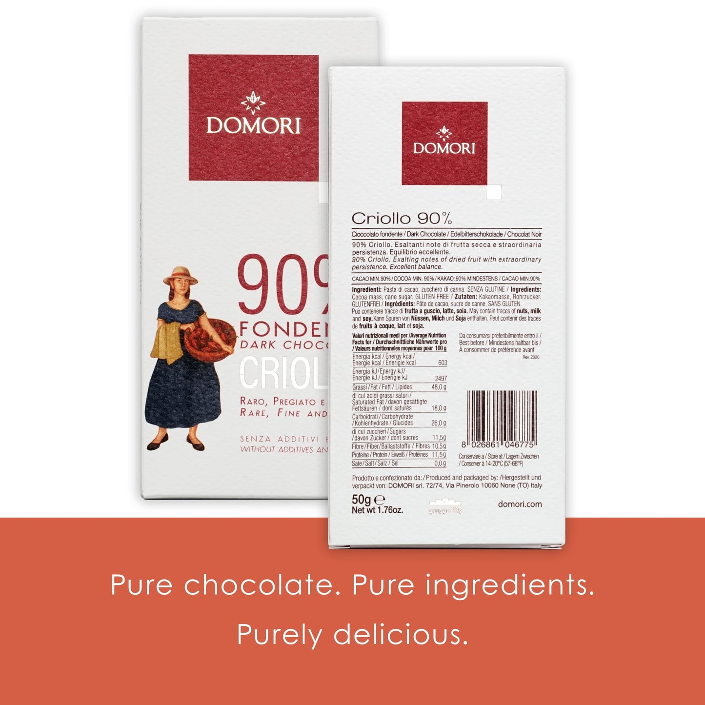Domori - Criollo Blend Chocolate Bundles (90%, 3 Pack)