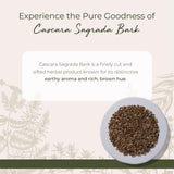 Starwest Botanicals Cascara Sagrada Bark - Dried Herb for Tea & Natural Herbal Blends, Pure Rhamnus Purshiana, Wildcrafted, Cut & Sifted, Certified