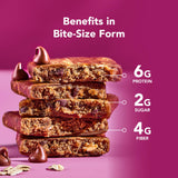 ALOHA Organic Plant Based Protein Bar MINIS | Oatmeal Chocolate Chip | GLP-1 Friendly, 20 Count, 24g Bars | Vegan, Low Sugar, Gluten Free, Low Carb
