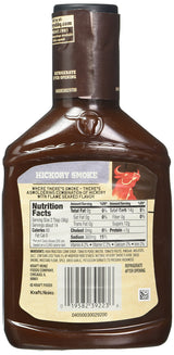Bull's-Eye, Hickory Smoke BBQ Sauces,18 oz Bottle (Pack of 3)