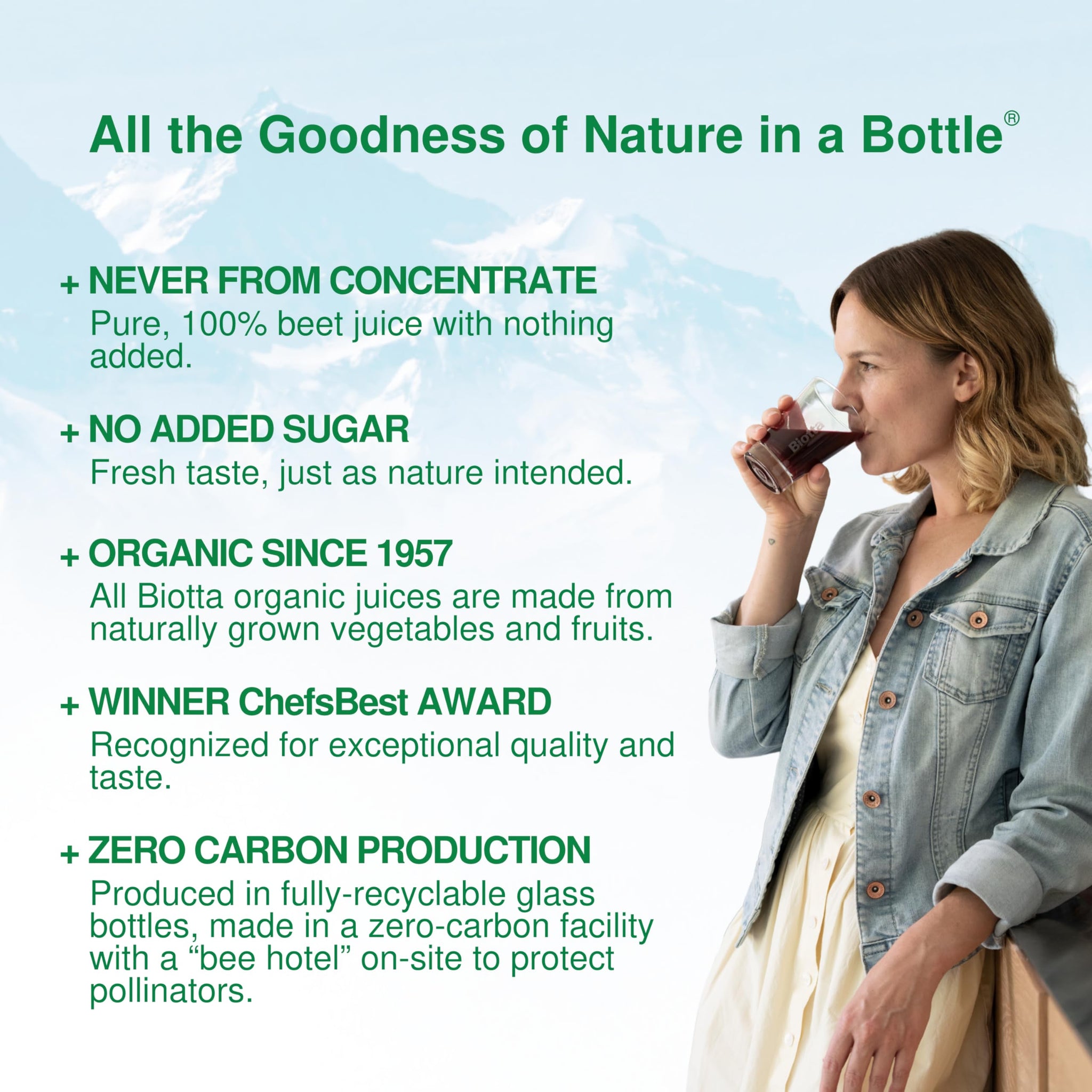 Biotta Organic Beet Juice - 100% Vegetable Juice for Energy, Immunity & Wellness - Excellent Source of Nutrients - All Natural, Non-GMO, Gluten-Free