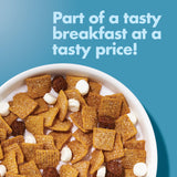 Malt-O-Meal S'mores Breakfast Cereal with Honey Graham Squares, Chocolatey Puffs and Marshmallow Bits, Large Size for Family, 30 oz Bag