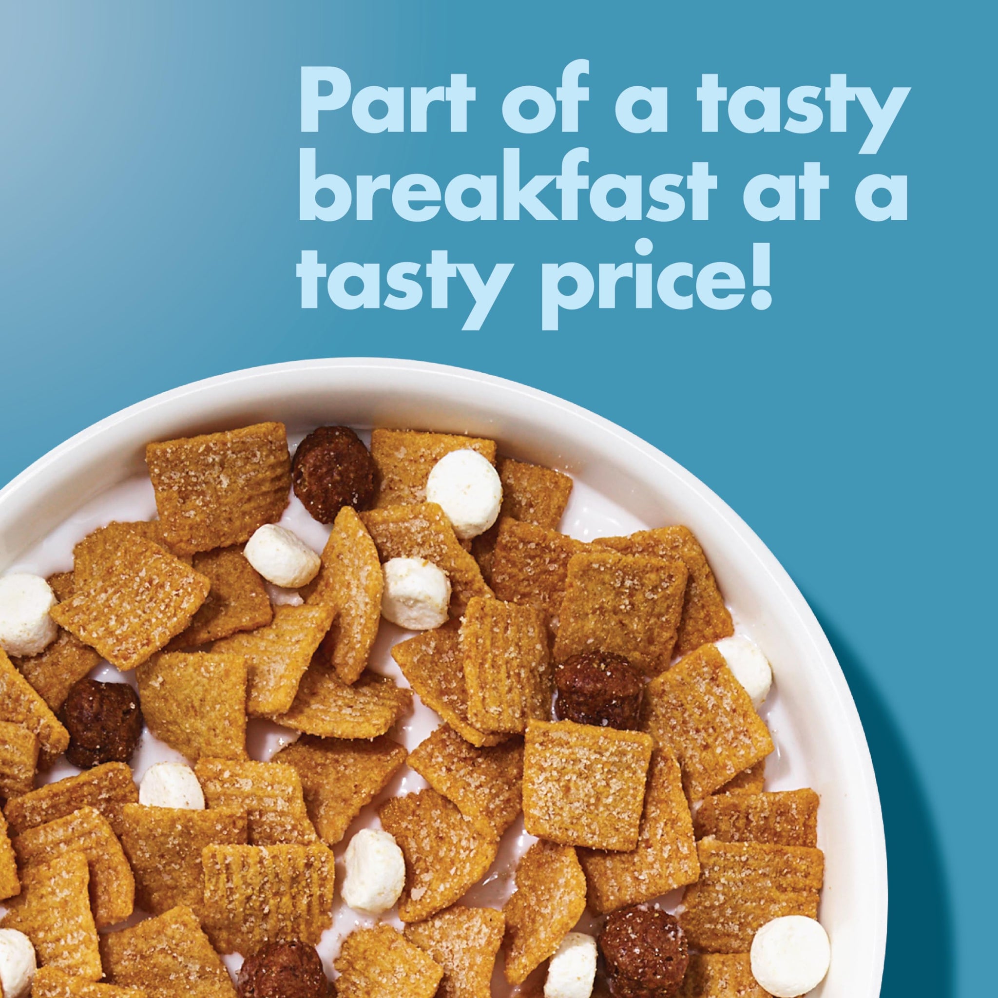 Malt-O-Meal S'mores Breakfast Cereal with Honey Graham Squares, Chocolatey Puffs and Marshmallow Bits, Large Size for Family, 30 oz Bag