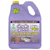 Simple Green Oxy Solve Concrete and Driveway Pressure Washer Cleaner, Purple, Unscented, 128 Fl.Oz