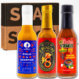 Hot Ones Hot Sauce Challenge Set - Season 30 Heat - Hot Sauces Gift Set - Variety Pack - Made with Natural Ingredients - Unique Small Batch Sampler
