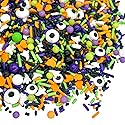 Manvscakes Halloween Sprinkles - Sprinkles For Cake Decorating, Edible Themed Sprinkles For Cookie Decorating, Chocolate Desserts, Cupcakes, Ice