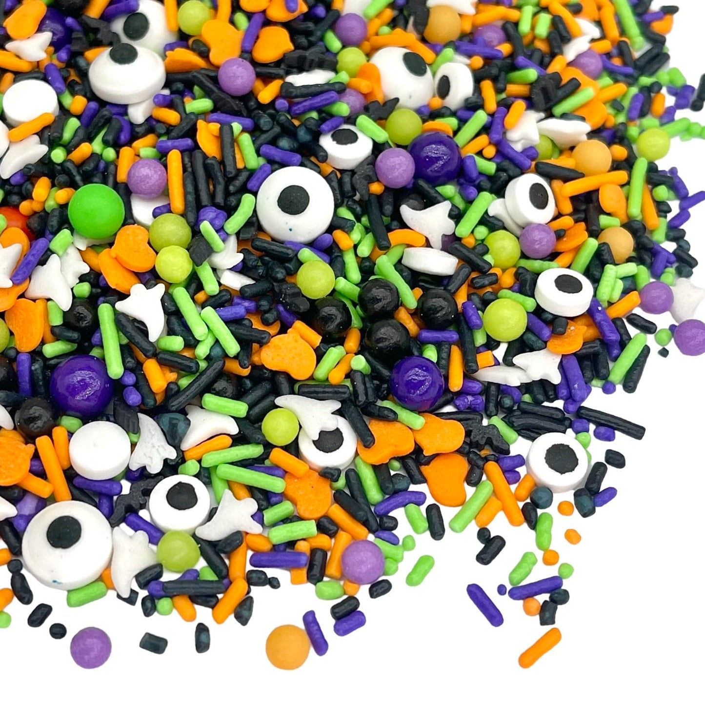 Manvscakes Halloween Sprinkles - Sprinkles For Cake Decorating, Edible Themed Sprinkles For Cookie Decorating, Chocolate Desserts, Cupcakes, Ice