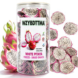 Soft-Dried White Dragon Fruit Slices | Unsweetened, Pure Fruit | Perfect for Yogurt, Cereal, Tea,Cocktails & Desserts | Resealable Jar (250g)